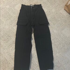 Men's Black Cargo Pants